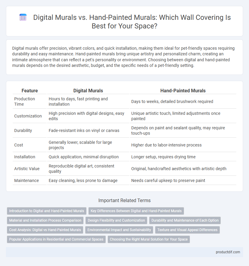 Digital Murals vs. Hand-Painted Murals: Which Wall Covering Is Best for Your Space?