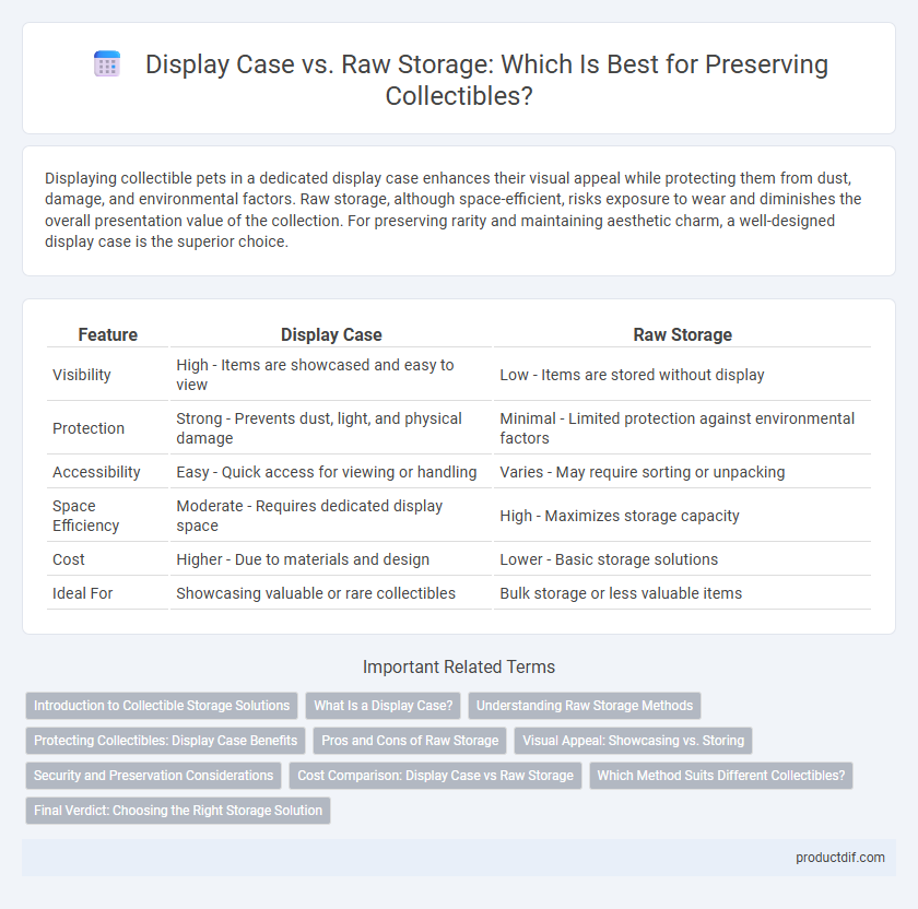 Display Case vs. Raw Storage: Which Is Best for Preserving Collectibles?