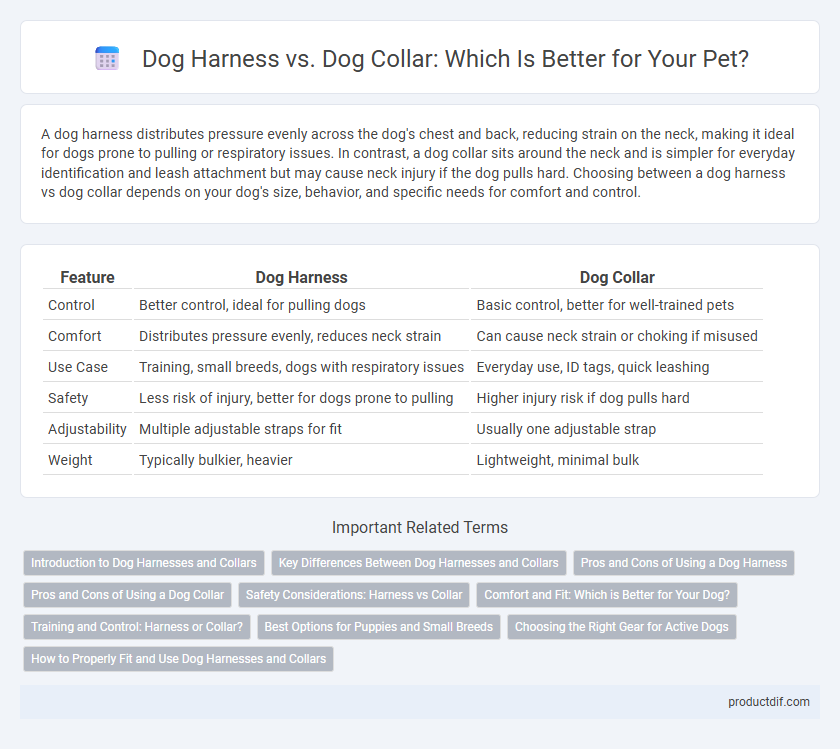 Dog Harness vs. Dog Collar: Which Is Better for Your Pet?
