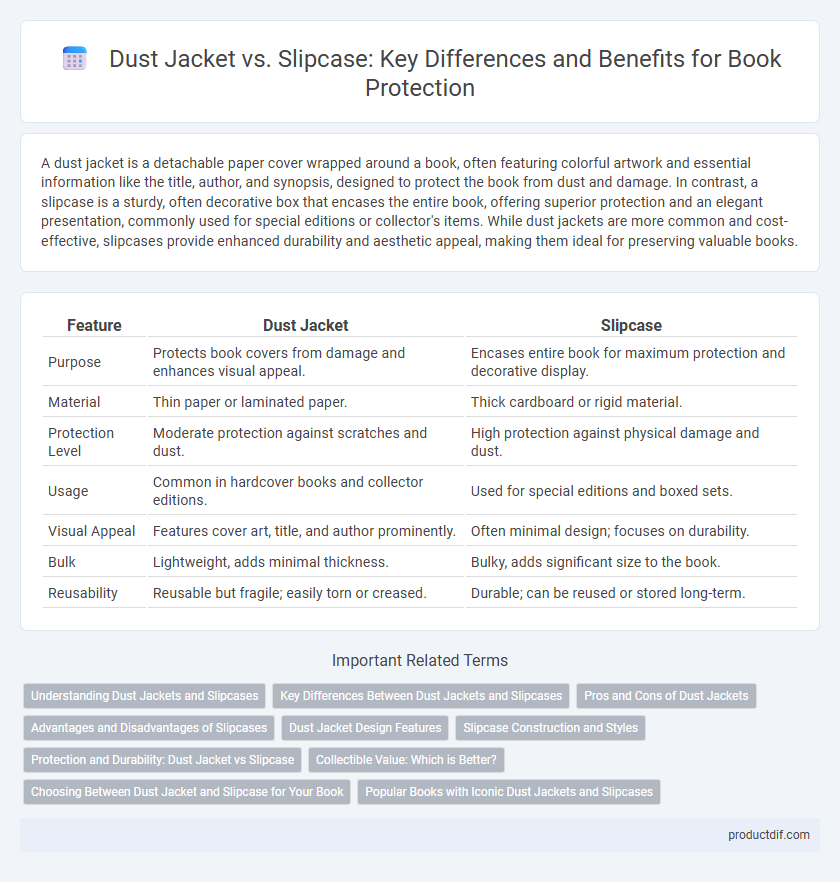Dust Jacket vs. Slipcase: Key Differences and Benefits for Book Protection
