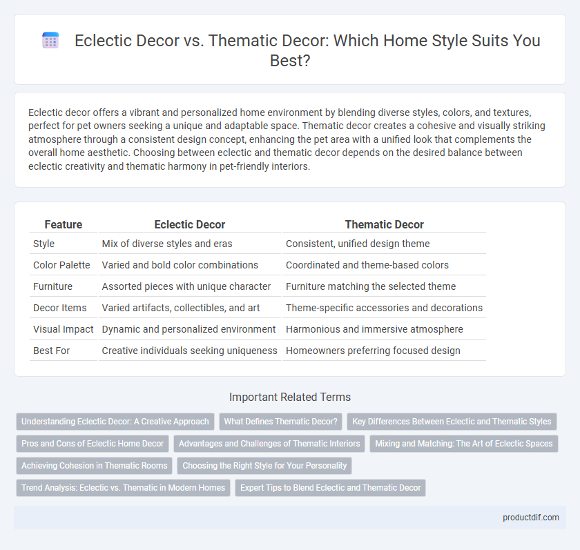 Eclectic Decor vs. Thematic Decor: Which Home Style Suits You Best?