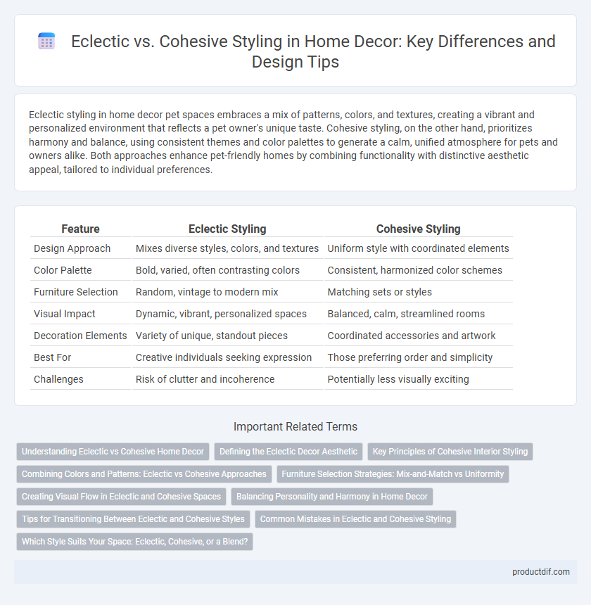 Eclectic vs. Cohesive Styling in Home Decor: Key Differences and Design Tips