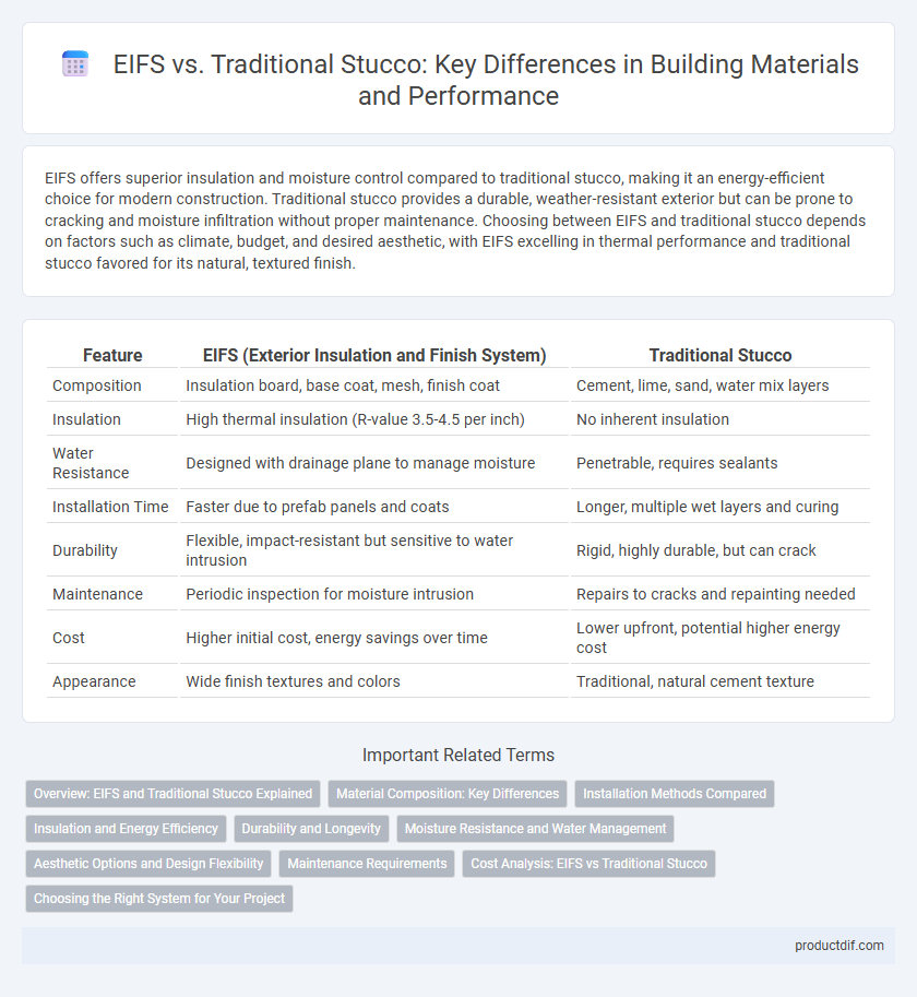 EIFS vs. Traditional Stucco: Key Differences in Building Materials and Performance