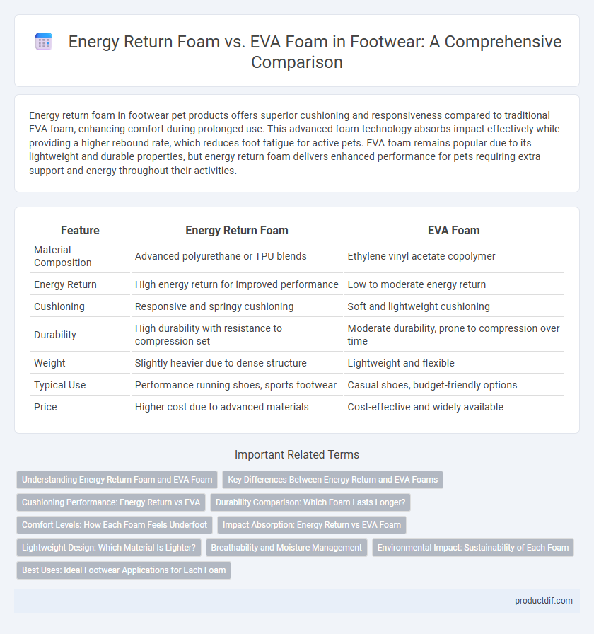 Energy Return Foam vs. EVA Foam in Footwear: A Comprehensive Comparison