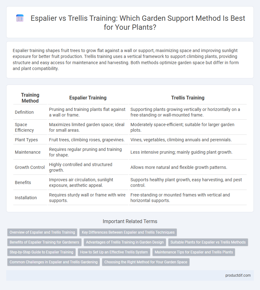 Espalier vs Trellis Training: Which Garden Support Method Is Best for Your Plants?