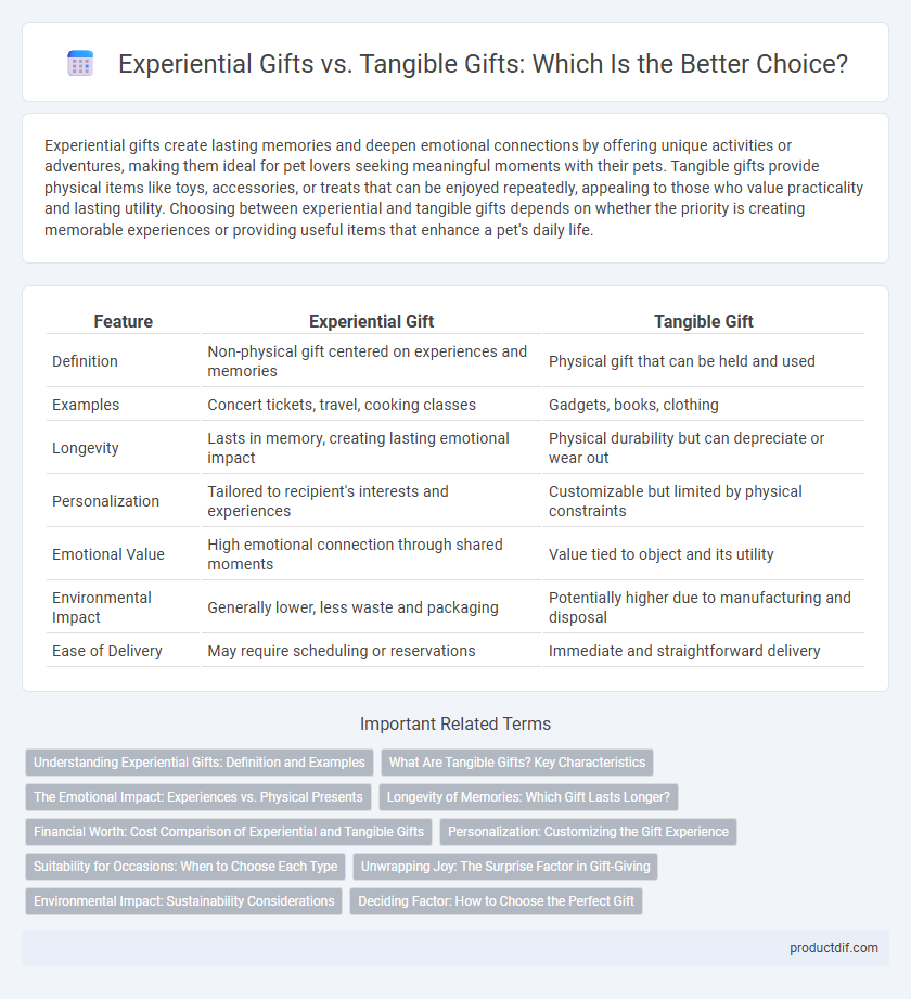 Experiential Gifts vs. Tangible Gifts: Which Is the Better Choice?