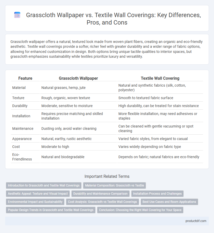 Grasscloth Wallpaper vs. Textile Wall Coverings: Key Differences, Pros, and Cons
