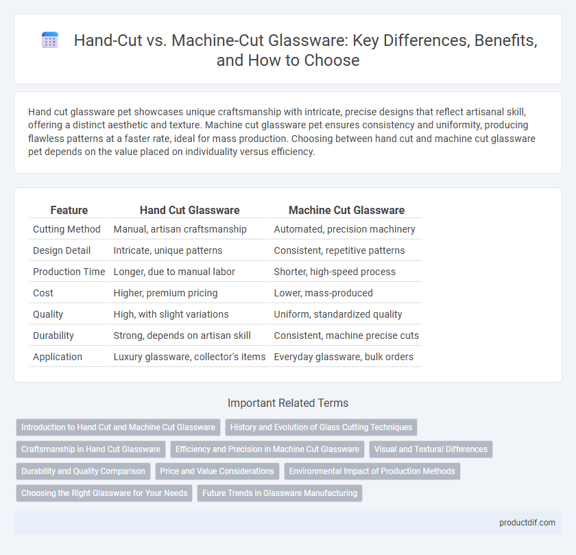 Hand-Cut vs. Machine-Cut Glassware: Key Differences, Benefits, and How to Choose