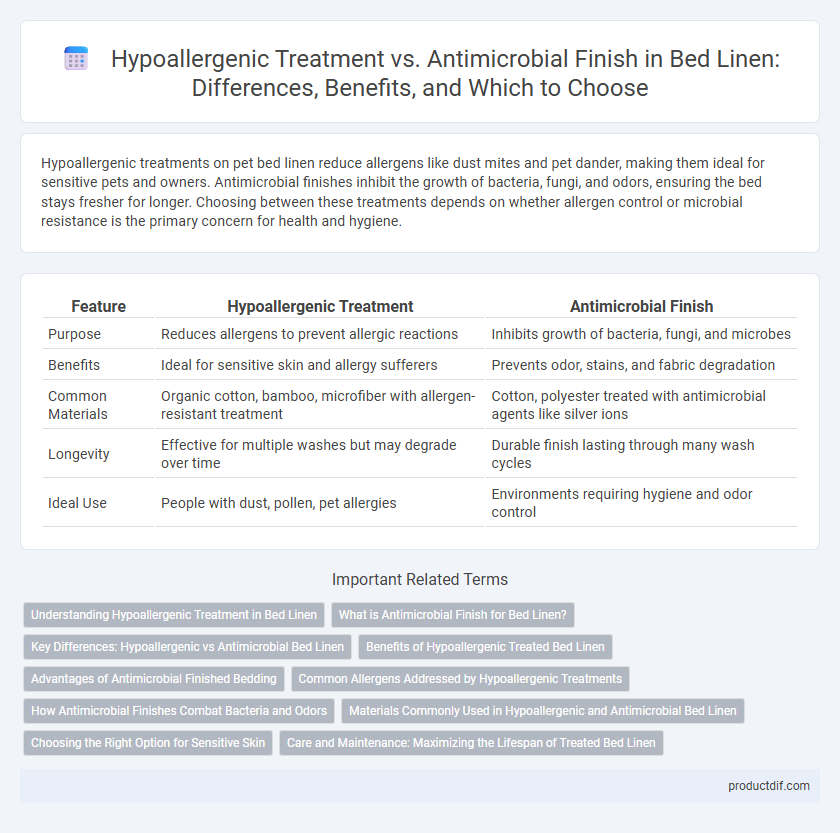 Hypoallergenic Treatment vs. Antimicrobial Finish in Bed Linen: Differences, Benefits, and Which to Choose