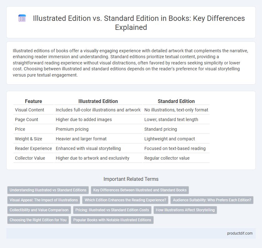 Illustrated Edition vs. Standard Edition in Books: Key Differences Explained