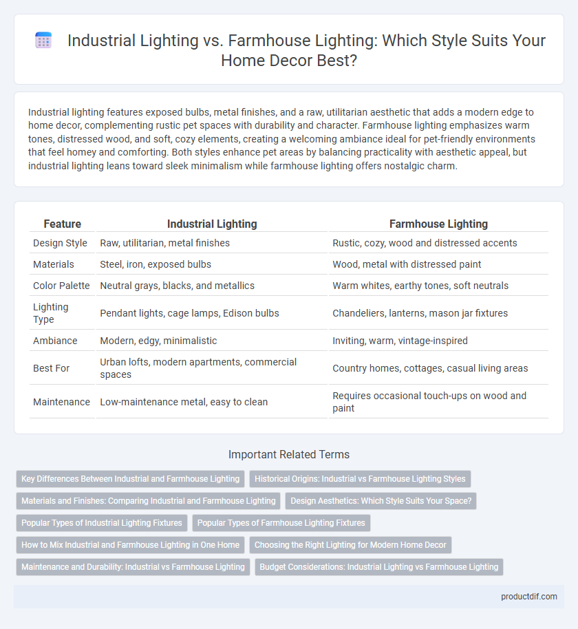 Industrial Lighting vs. Farmhouse Lighting: Which Style Suits Your Home Decor Best?