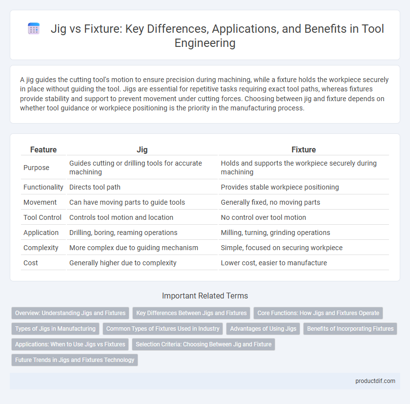 Jig vs Fixture: Key Differences, Applications, and Benefits in Tool Engineering