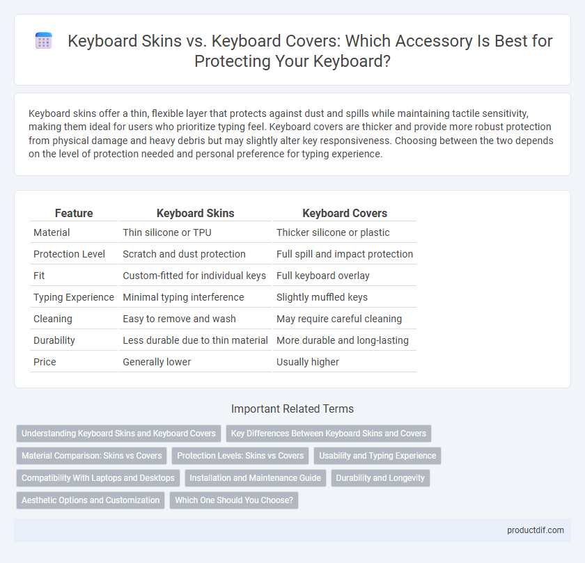 Keyboard Skins vs. Keyboard Covers: Which Accessory Is Best for Protecting Your Keyboard?