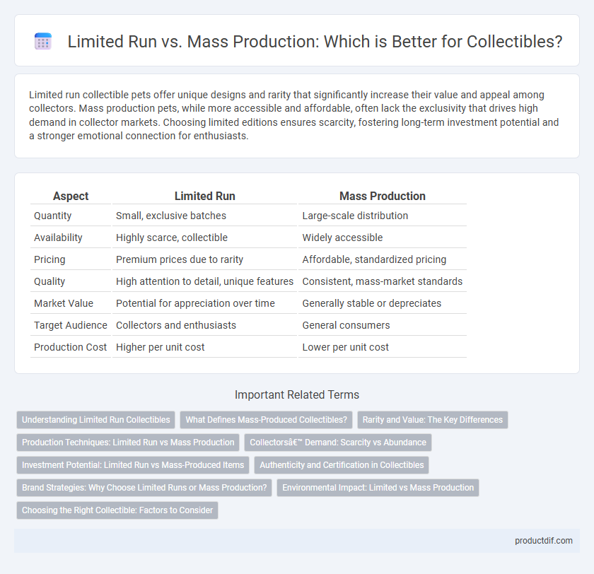 Limited Run vs. Mass Production: Which is Better for Collectibles?