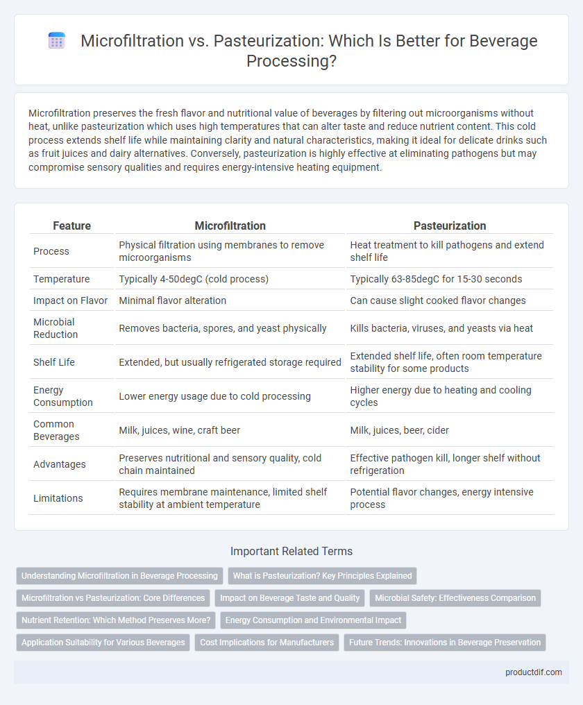 Microfiltration vs. Pasteurization: Which Is Better for Beverage Processing?