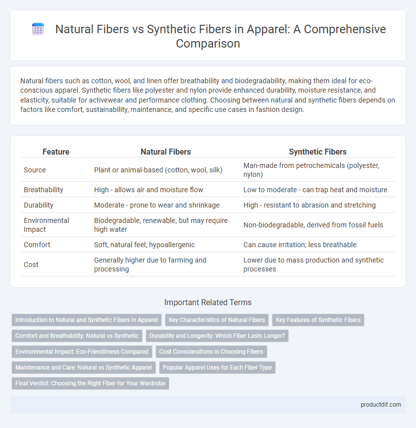 Natural Fibers vs Synthetic Fibers in Apparel: A Comprehensive Comparison
