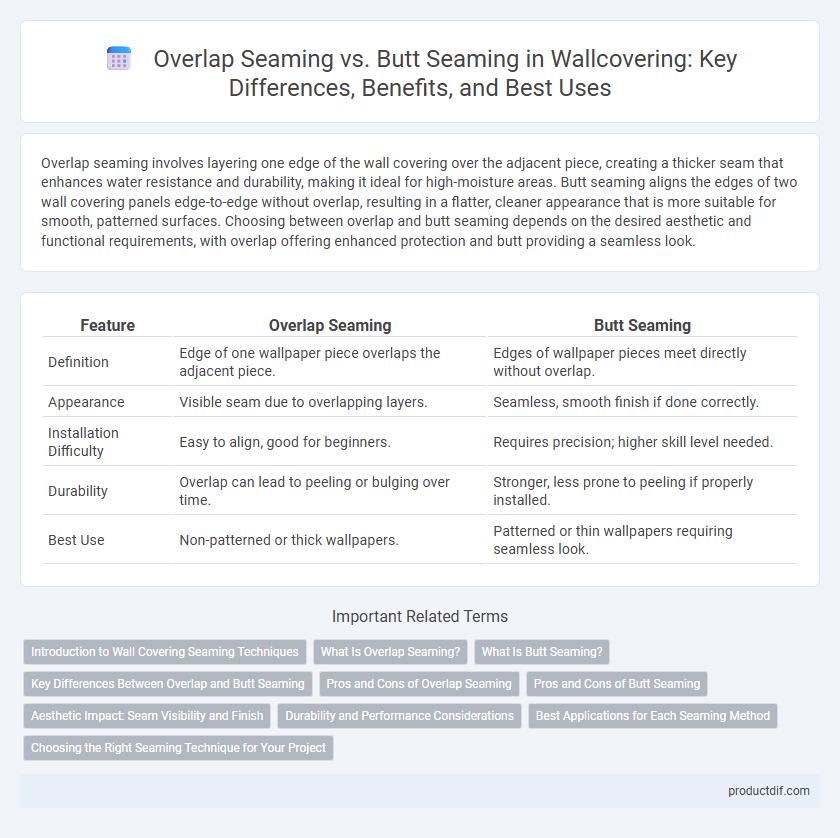 Overlap Seaming vs. Butt Seaming in Wallcovering: Key Differences, Benefits, and Best Uses