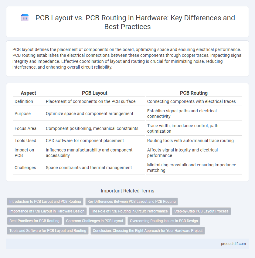 PCB Layout vs. PCB Routing in Hardware: Key Differences and Best Practices