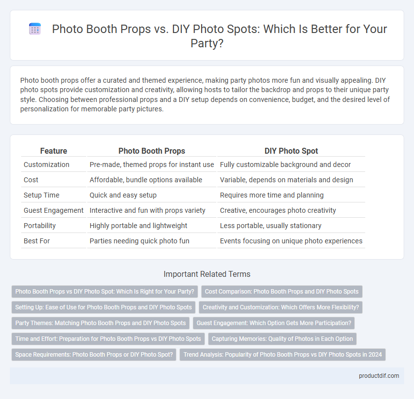 Photo Booth Props vs. DIY Photo Spots: Which Is Better for Your Party?