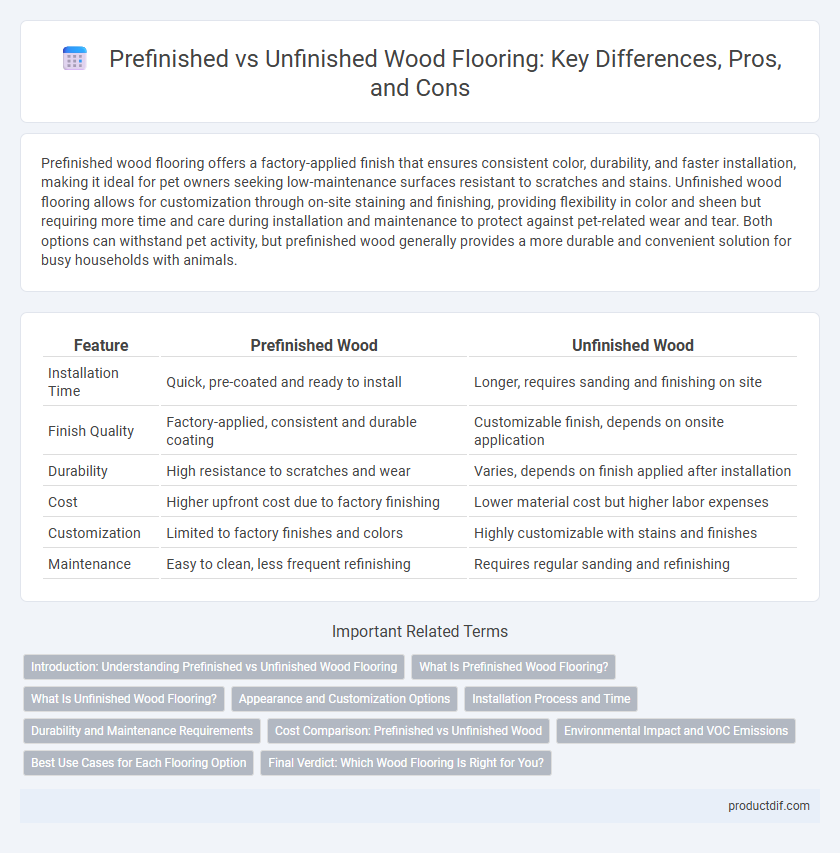 Prefinished vs Unfinished Wood Flooring: Key Differences, Pros, and Cons