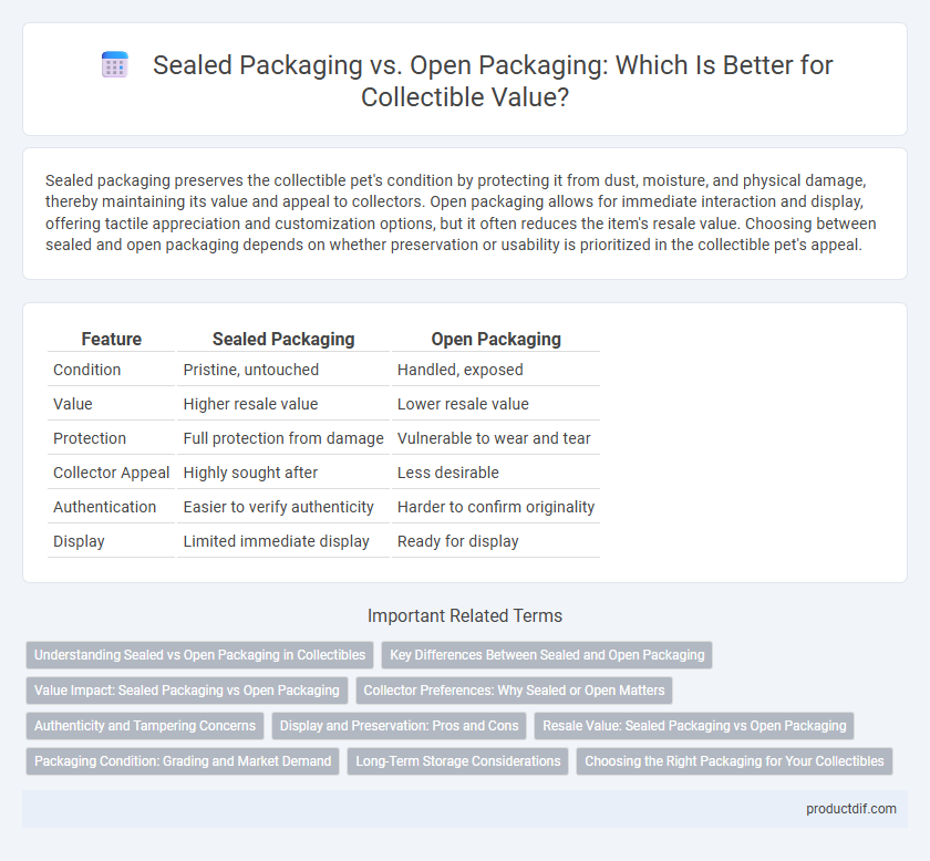 Sealed Packaging vs. Open Packaging: Which Is Better for Collectible Value?