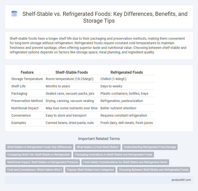 Shelf-Stable vs. Refrigerated Foods: Key Differences, Benefits, and Storage Tips