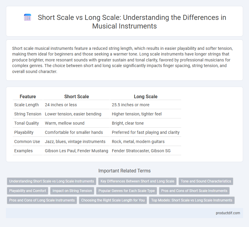 Short Scale vs Long Scale: Understanding the Differences in Musical Instruments