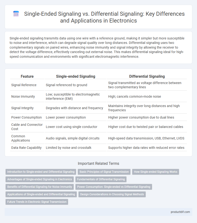 Single-Ended Signaling vs. Differential Signaling: Key Differences and Applications in Electronics