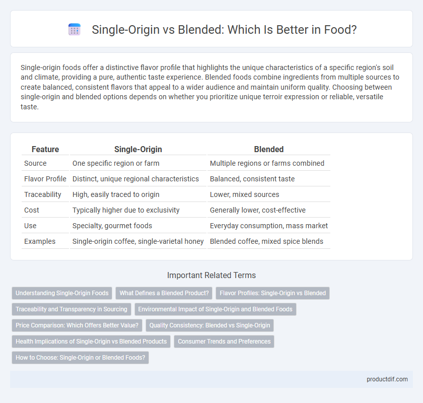 Single-Origin vs Blended: Which Is Better in Food?