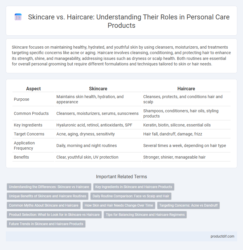 Skincare vs. Haircare: Understanding Their Roles in Personal Care Products