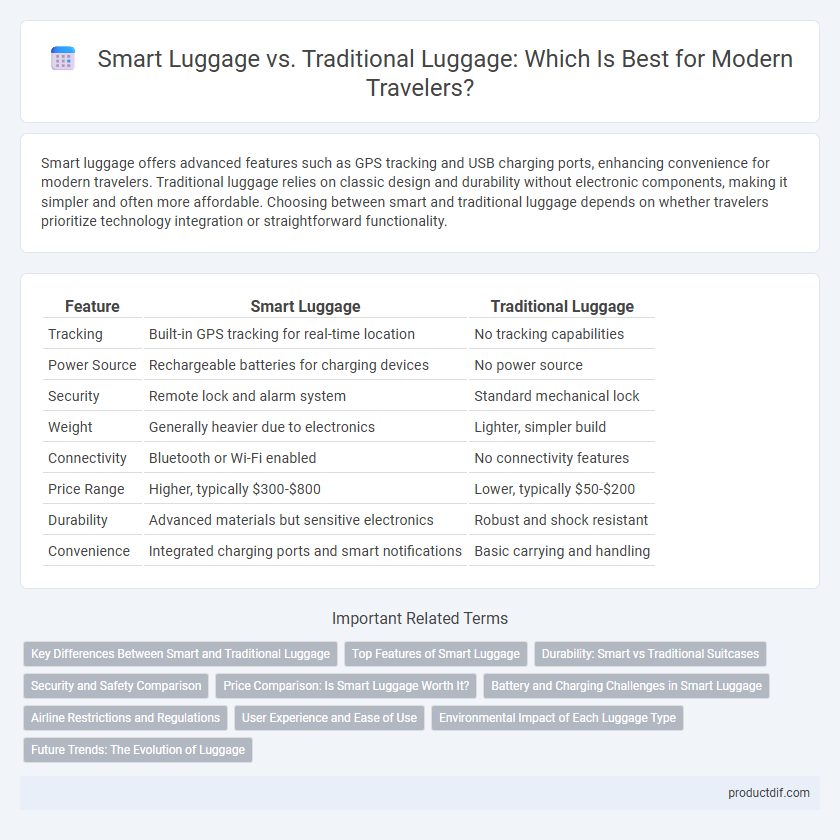 Smart Luggage vs. Traditional Luggage: Which Is Best for Modern Travelers?