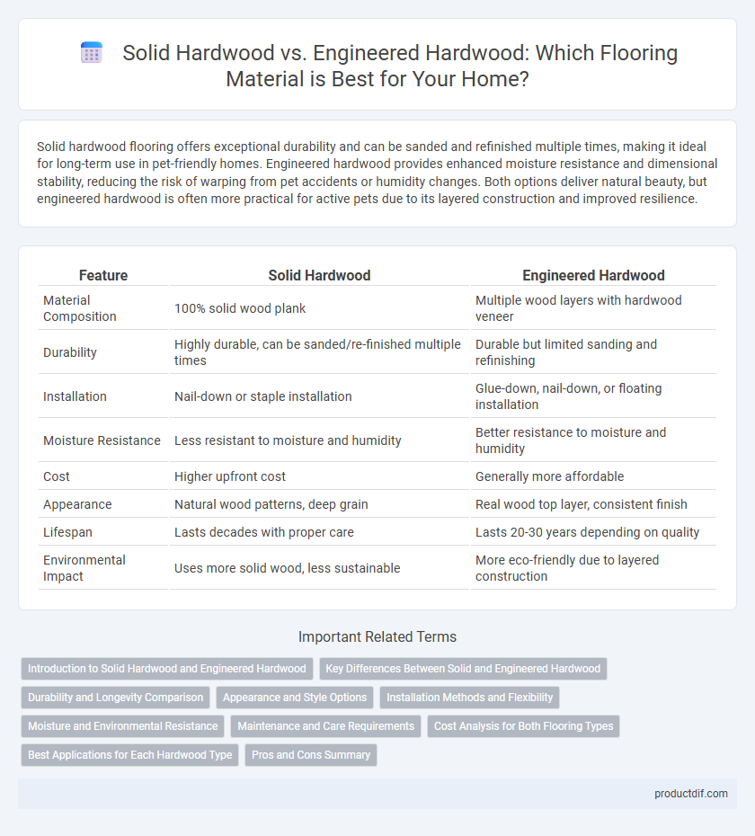Solid Hardwood vs. Engineered Hardwood: Which Flooring Material is Best for Your Home?