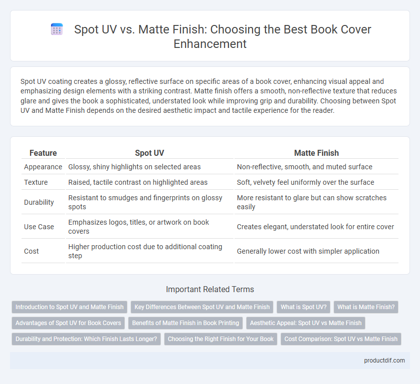 Spot UV vs. Matte Finish: Choosing the Best Book Cover Enhancement