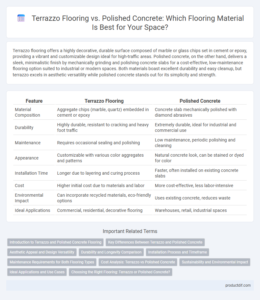 Terrazzo Flooring vs. Polished Concrete: Which Flooring Material Is Best for Your Space?