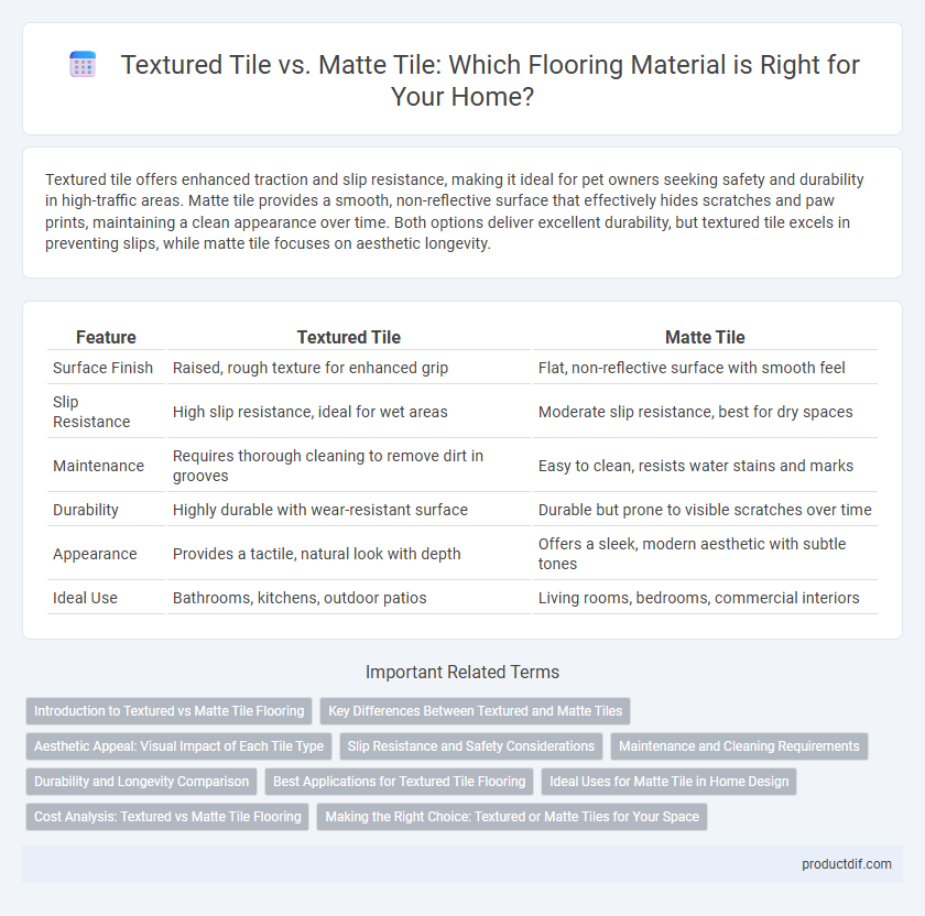 Textured Tile vs. Matte Tile: Which Flooring Material is Right for Your Home?