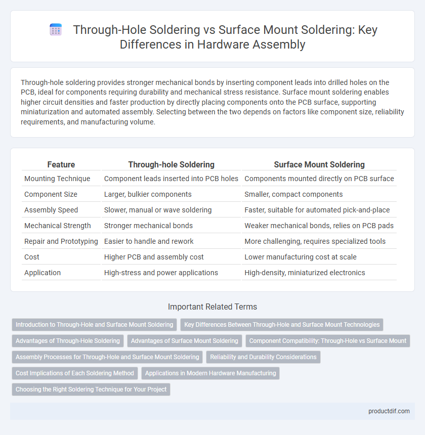 Through-Hole Soldering vs Surface Mount Soldering: Key Differences in Hardware Assembly