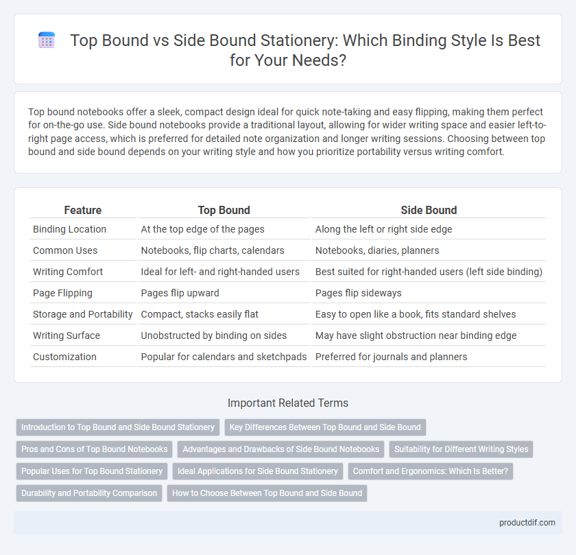 Top Bound vs Side Bound Stationery: Which Binding Style Is Best for Your Needs?