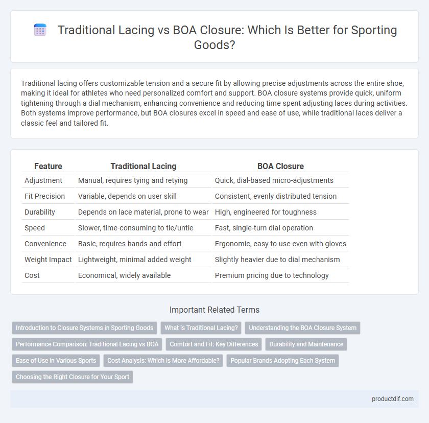 Traditional Lacing vs BOA Closure: Which Is Better for Sporting Goods?