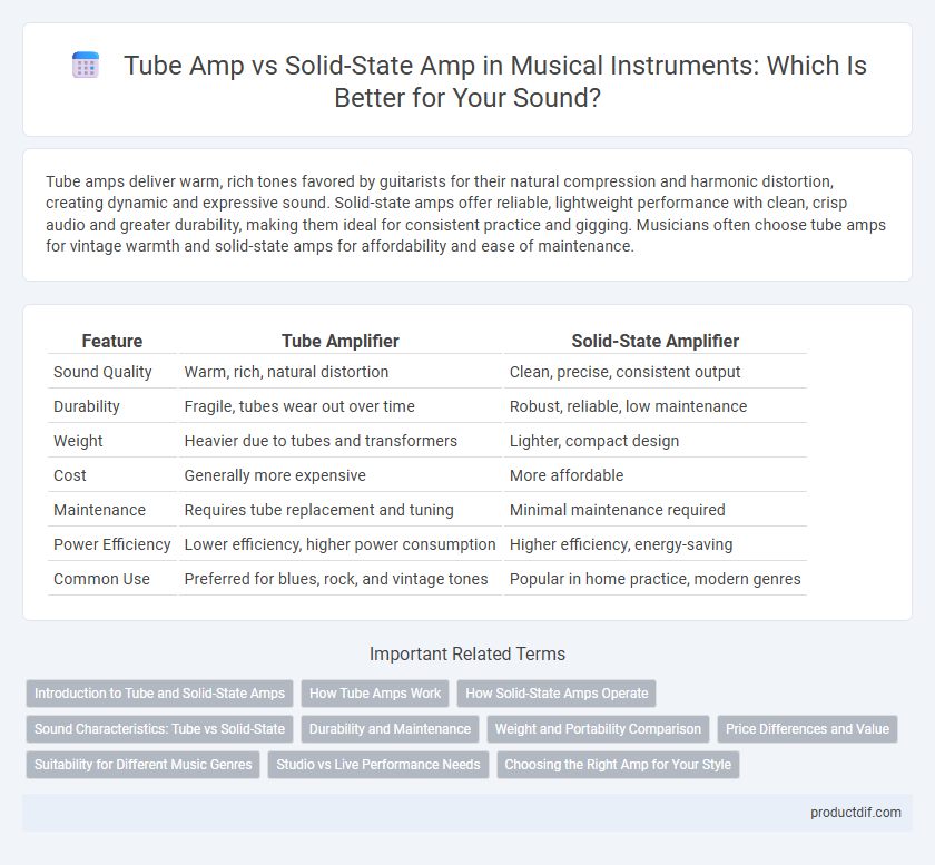 Tube Amp vs Solid-State Amp in Musical Instruments: Which Is Better for Your Sound?