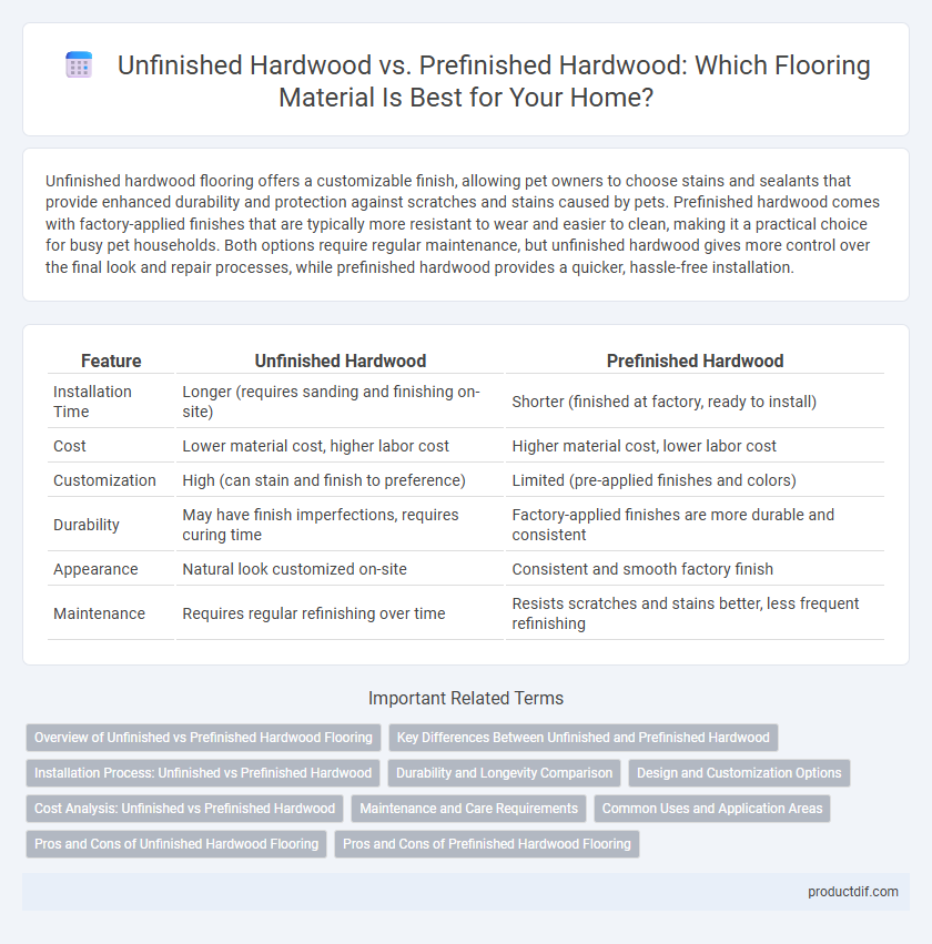 Unfinished Hardwood vs. Prefinished Hardwood: Which Flooring Material Is Best for Your Home?
