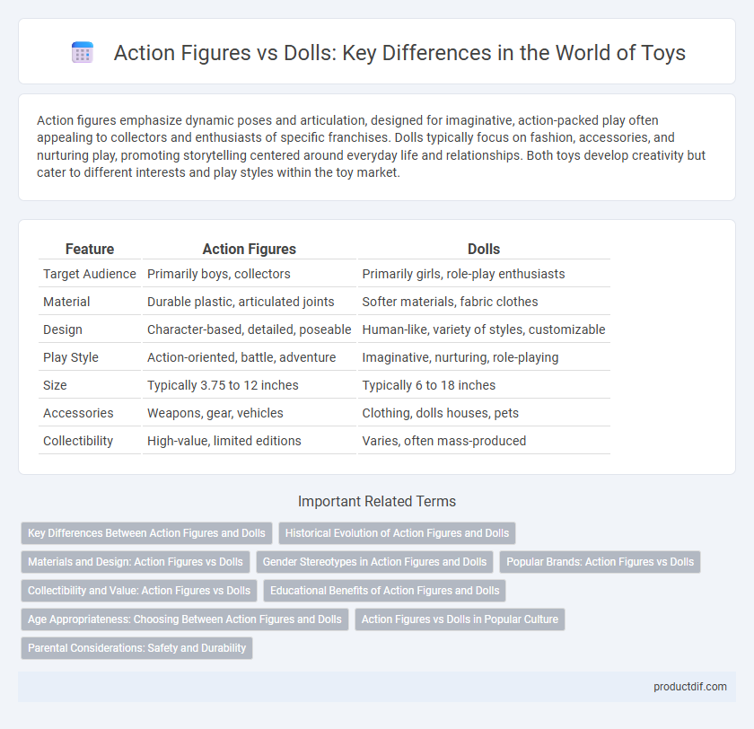 Action Figures vs Dolls: Key Differences in the World of Toys