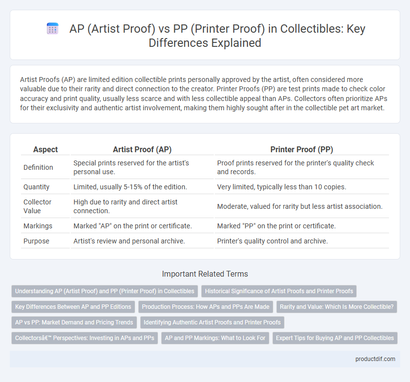 AP (Artist Proof) vs PP (Printer Proof) in Collectibles: Key Differences Explained