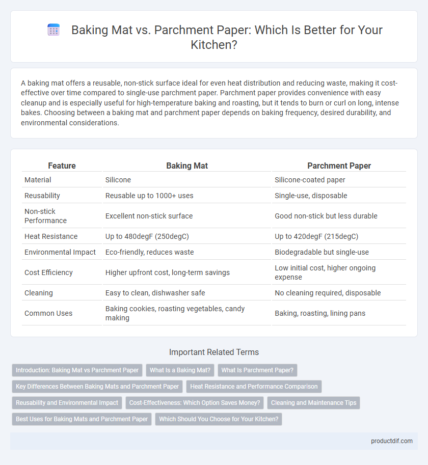 Baking Mat vs. Parchment Paper: Which Is Better for Your Kitchen?