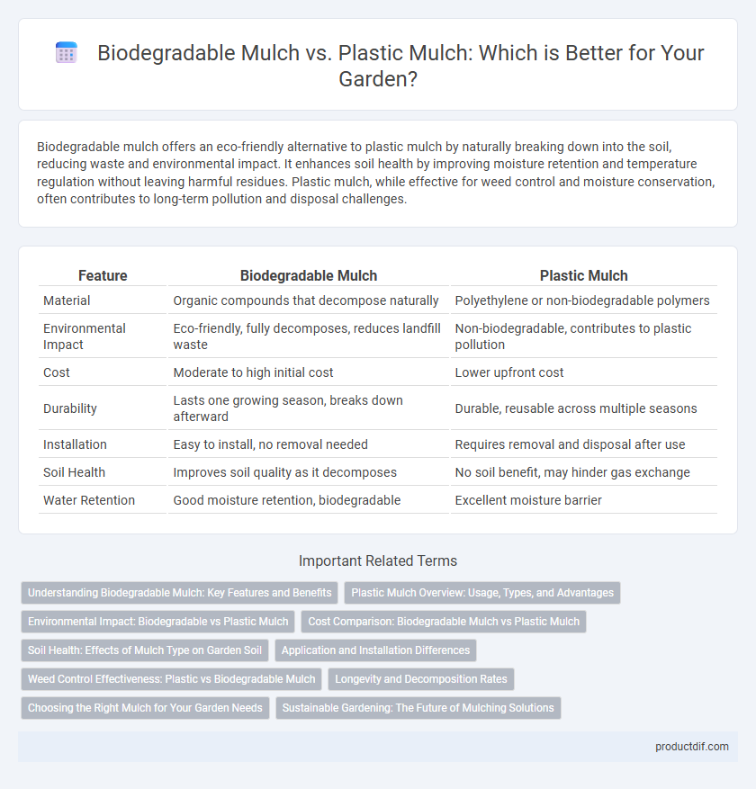 Biodegradable Mulch vs. Plastic Mulch: Which is Better for Your Garden?