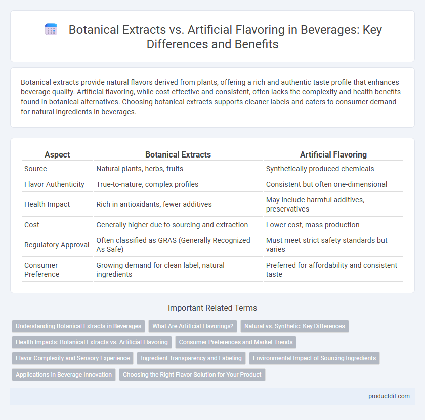 Botanical Extracts vs. Artificial Flavoring in Beverages: Key Differences and Benefits