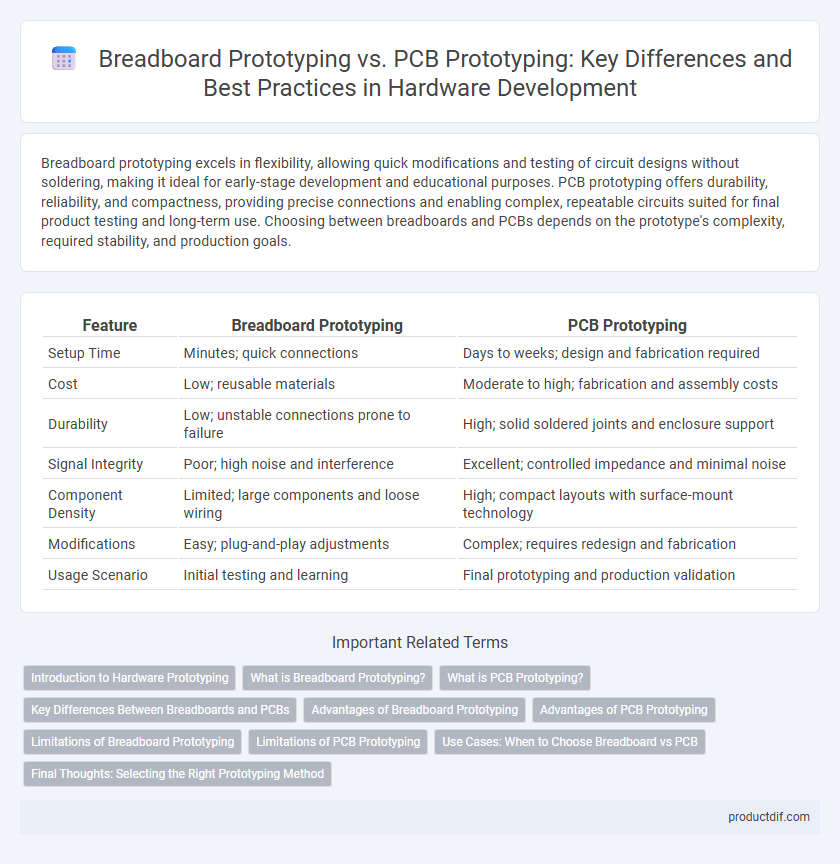 Breadboard Prototyping vs. PCB Prototyping: Key Differences and Best Practices in Hardware Development