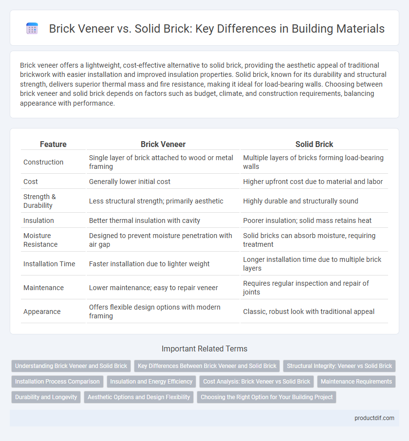 Brick Veneer vs. Solid Brick: Key Differences in Building Materials
