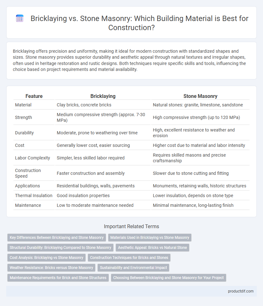 Bricklaying vs. Stone Masonry: Which Building Material is Best for Construction?