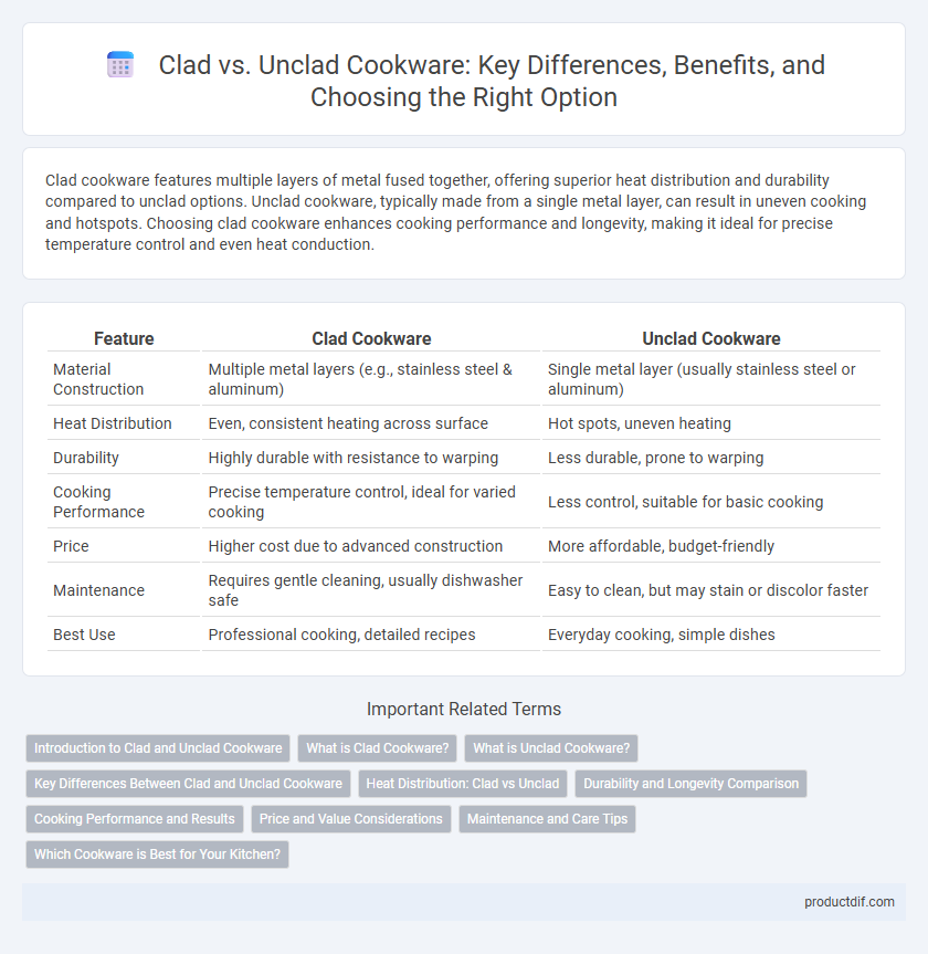 Clad vs. Unclad Cookware: Key Differences, Benefits, and Choosing the Right Option