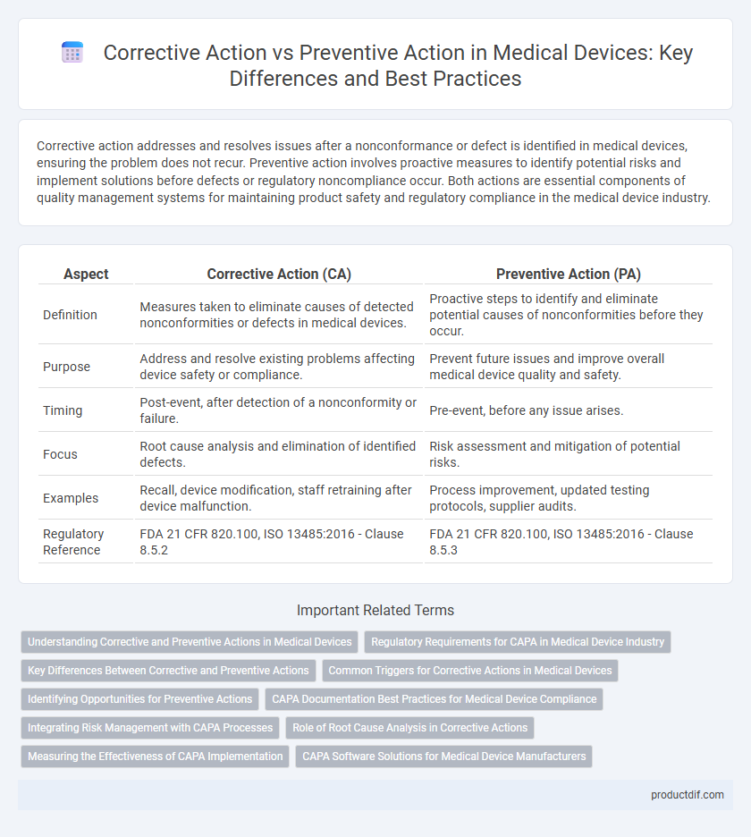 Corrective Action vs Preventive Action in Medical Devices: Key Differences and Best Practices